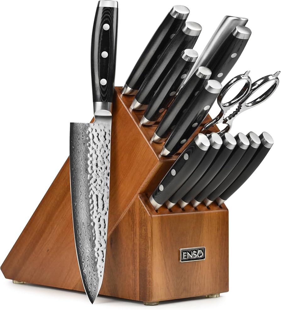 ★Aco.noB★　ジバンシー　ディナーセット＆スナックセット〈40本〉 Amazon.com: Enso Knife Set - Made in Japan - HD Series - VG10